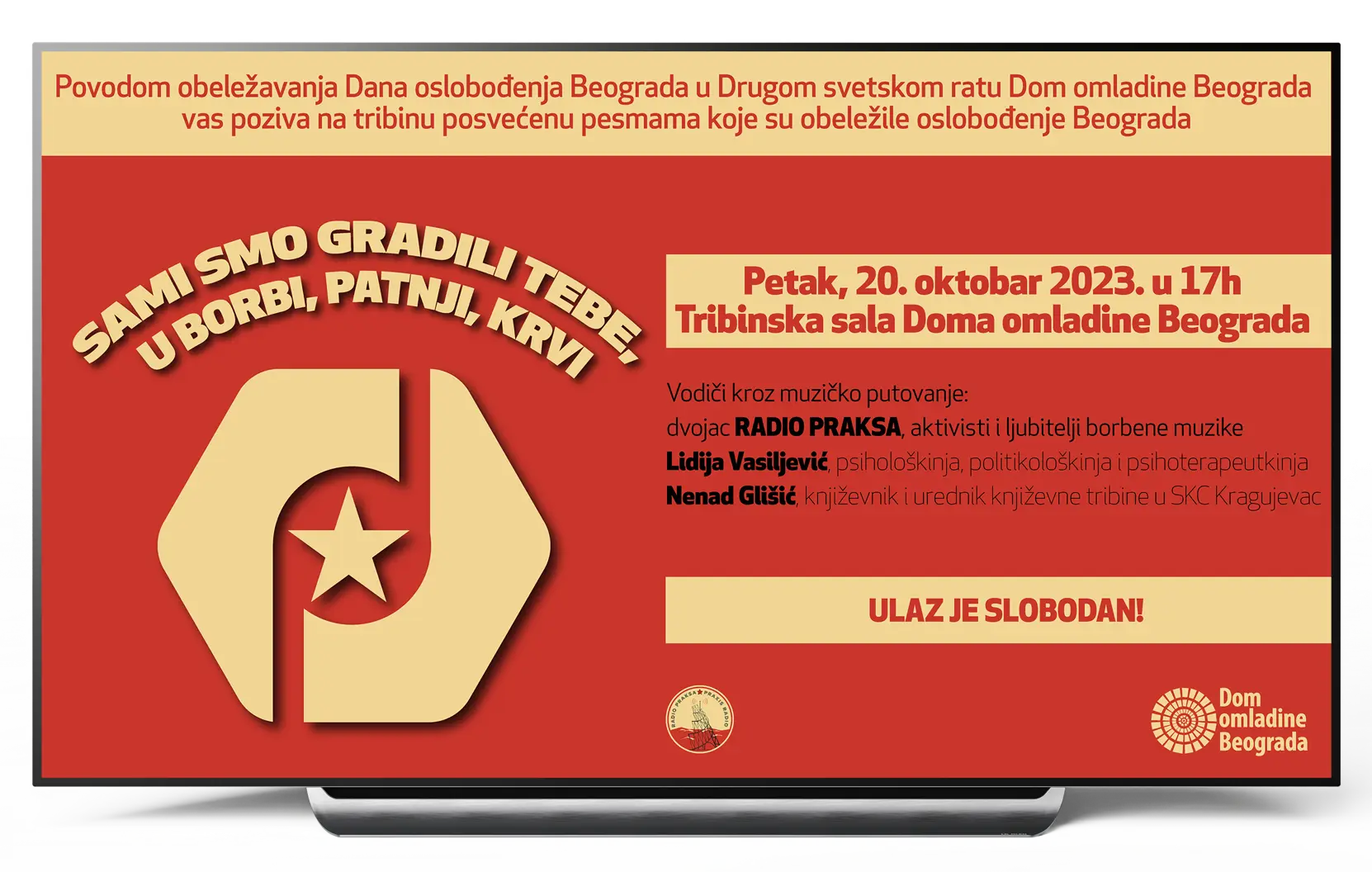 20.Oktobar-Dom omladine Beograda